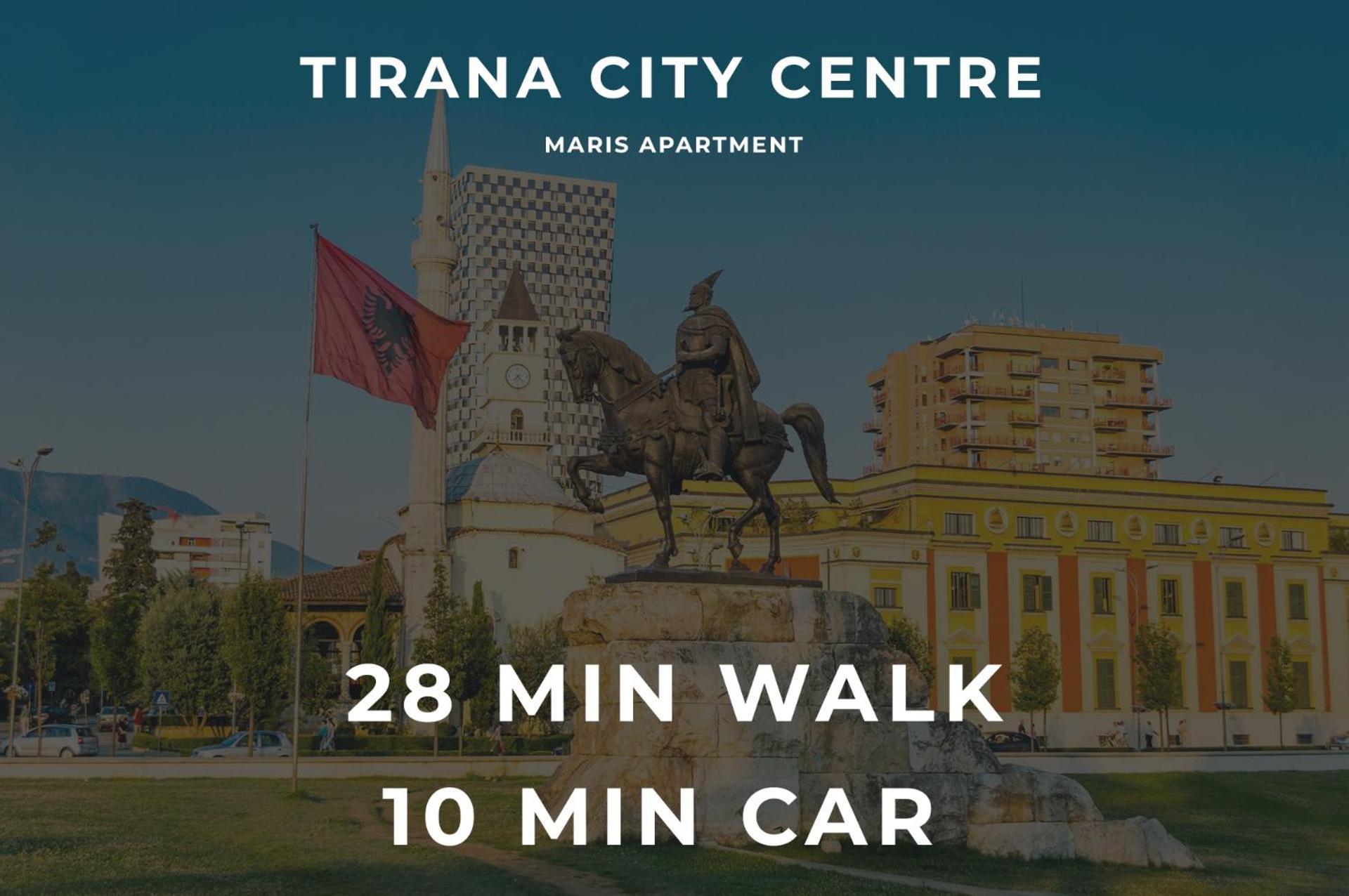 Maris Apartment Тирана Екстериор снимка